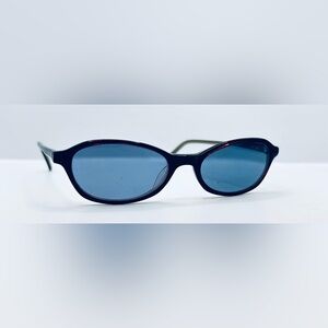 Private L1083 Burgundy Oval Sunglasses Frames Only